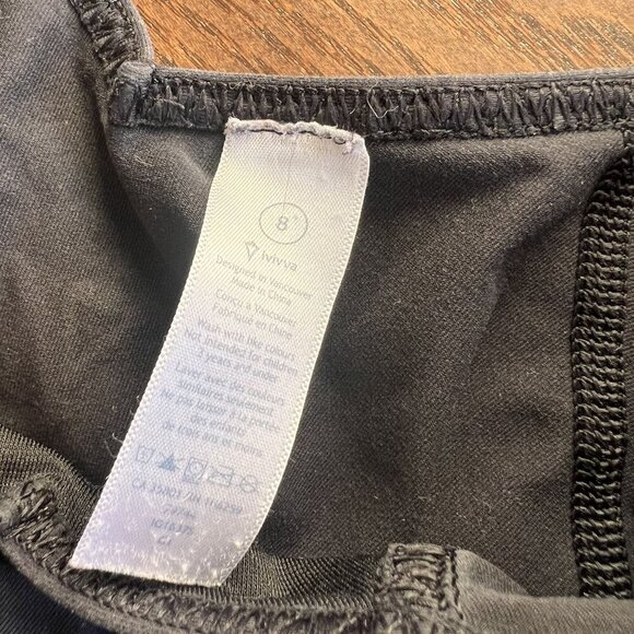 Black Ivivva Gymnastics Leotard Size 8 - Picture 3 of 3